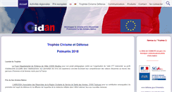 Desktop Screenshot of cidan.org
